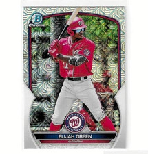2023 Bowman Chrome ELIJAH GREEN prospect Mojo Refractor rookie