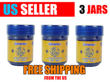 Traditional Thai Herbal Inhaler 3 Jars US seller Golden Dragon