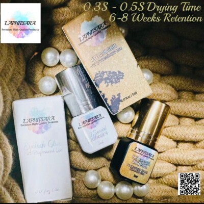 Eyelash Extensions 6-8 Weeks 0.5Sec Max Bond Glue 5ml /Adhesive Fast Strong