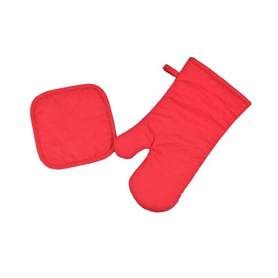 Ofenhandschuh und Topflappen 2er-Set Michelino