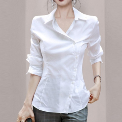 professional white blouse