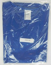 Uniform Express 1X Womens Scrubs Top Blue SS V-Neck With Pockets New In Pkg