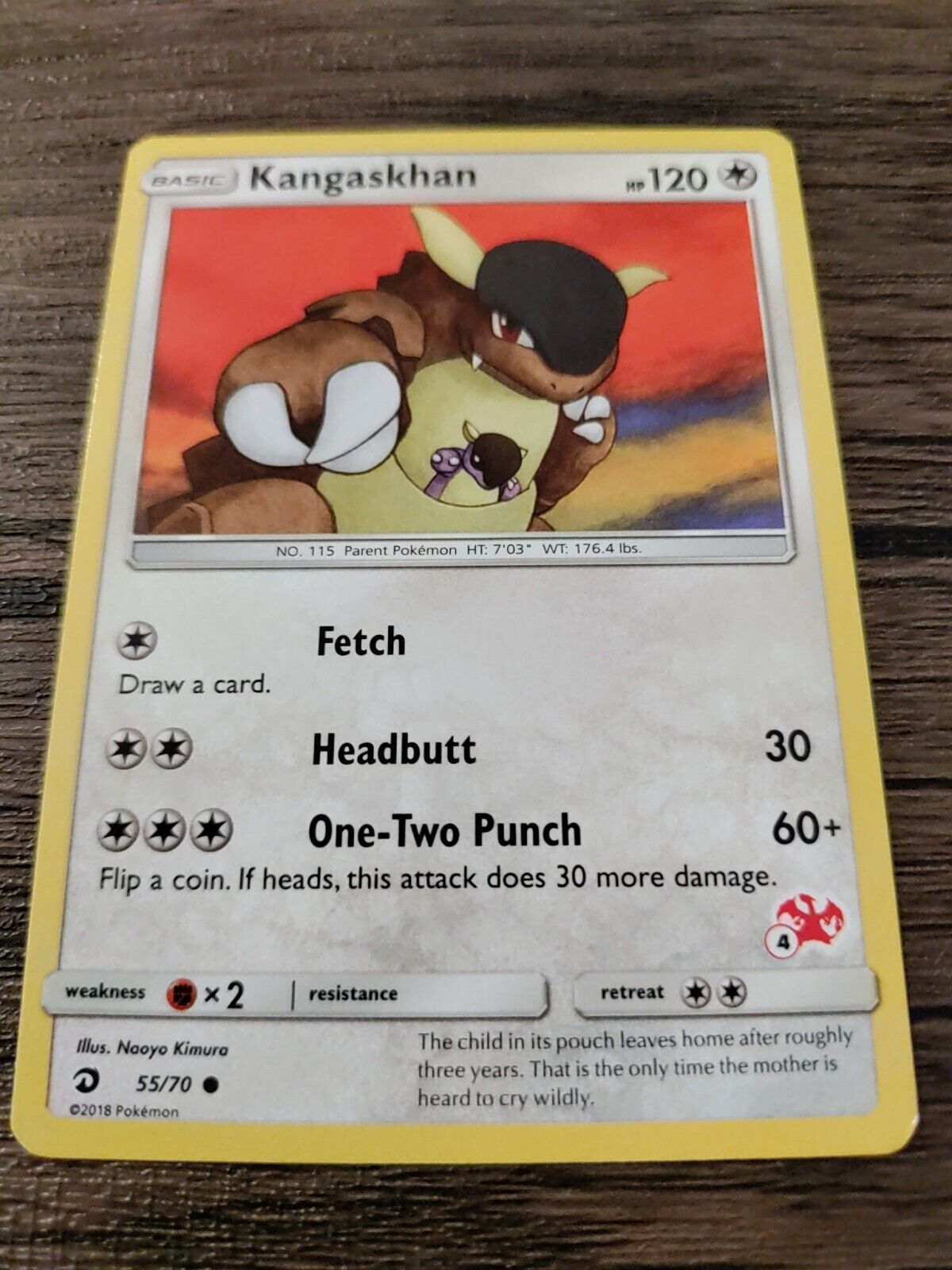 Kangaskhan (Dragon Majesty 55/70) – TCG Collector