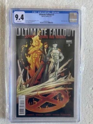 Ultimate Fallout #3 (2011) Cgc 9.4 Wp - Meilen Morales Vorschau 4043914001