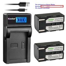 Kastar Battery LCD USB Charger for Samsung SB-LSM160 Samsung VP-D451 Camcorder