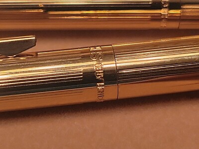 SHEAFFER PEN & PENCIL SET 23K GOLD ELECTROPLATE TRZ MODEL 70 USA
