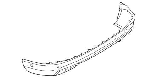 Extensión de parachoques para Ford (N/P FA1Z-17F828-HB)