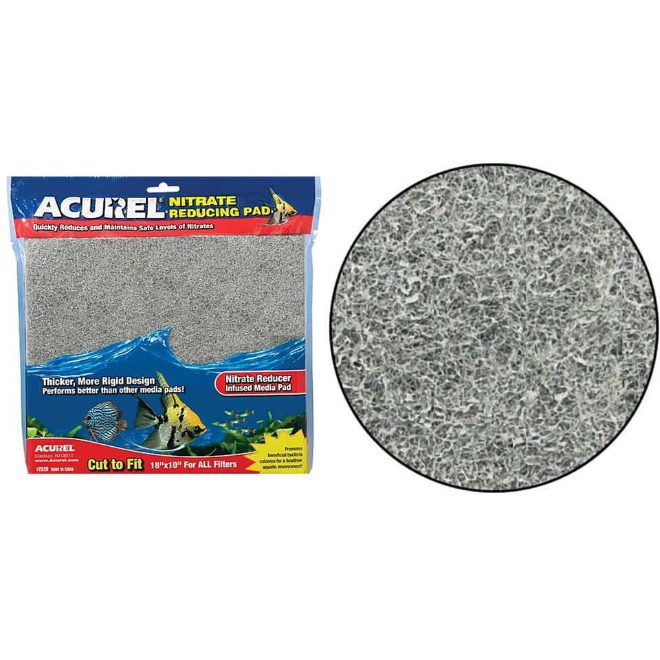 Curated visual reference: Visual Reference: Acurel Nitrate Reducing Pad 10 X 18 Aquarium Water Nitrate