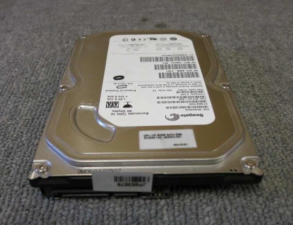 Seagate ST380815AS 9CY131-020 Barracuda 7200.10 80GB 7200RPM 8MB 3.5" ATA300 HDD - Image 4 of 4