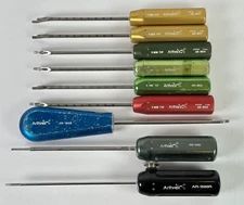 (Lot of 9) Arthrex Instruments 7mm Tip, 6mm, 5mm, AR-1586R, AR-1386, AR-1896