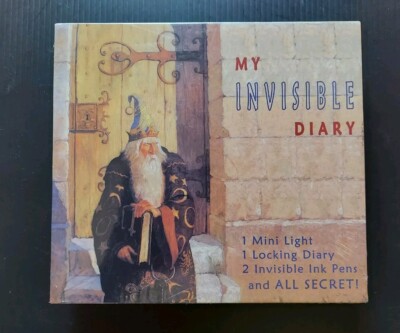 My Invisible Diary by Mazeology Merlin 2007 Age 5+ Sealed 