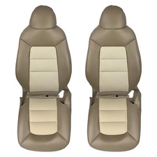 Front 2x Top 2x Bottom Seat Covers For Ford Expedition Eddie Bauer 03-06 Front 2x Top 2x Bottom Seat Covers For Ford Expedition Eddie Bauer 03-06