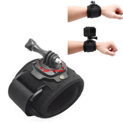 360 Degree Rotation Hand Wrist Strap for GoPro Hero 10 9 8 7 Xiaomi Yi 4K SJ4000