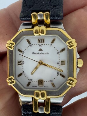 Maurice Lacroix - Calypso Octagon Bicolor 95563 Bezel gold 18 k 33