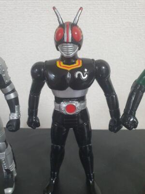 特撮 Kamen rider black shadowmoon RX figure Kamen Rider Masked Black RX Shadow Moon Black Soft Vinyl