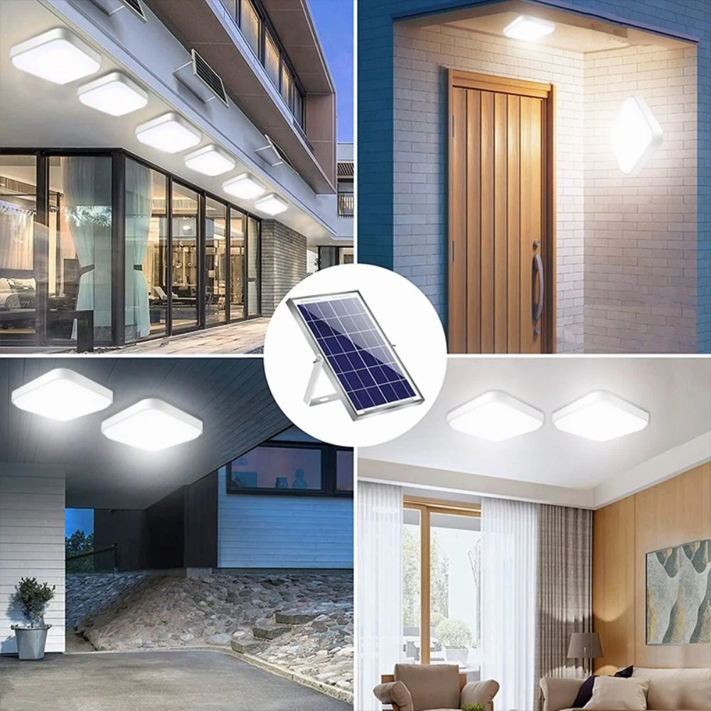 Solar Lampu Ceiling Veranda Solar Power Lamp Lampu Solar Light LED