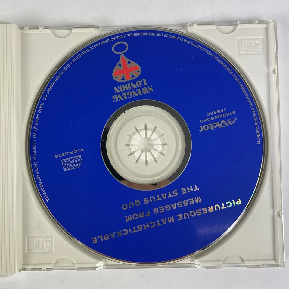 Picturesque Matchstickable Messages From The Status Quo CD Japanese Import #23 - Image 3 of 4