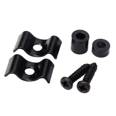 1 Pair String Tree Guide Retainer for ST&SQ Electric Guitar Bass Black Y9F6