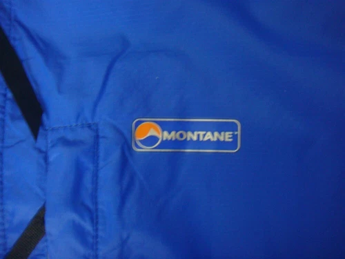 MONTANE LITESPEED BLUE XXL ULTRALIGHT PERTEX BACKPACKING/CYCLING WINDSHIRT BLUE image 4