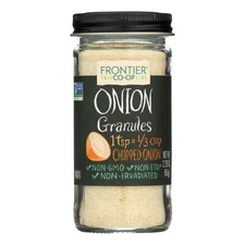Frontier Herb Onion - Granules - White - 2.29 oz (Pack of 3)