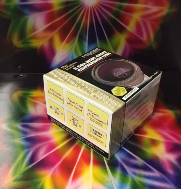 RAYNOX HD-6600 0.66X WIDE ANGLE LENS 52mm+UV 72 SONY 18-70 55-200 75-300 18-55mm - Image 2 of 4