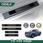 <!--F#f_0-->Black Door Sill Protector for Ford Ranger Dual Cab 2022-Onwards Scuff Plates<!--F/-->