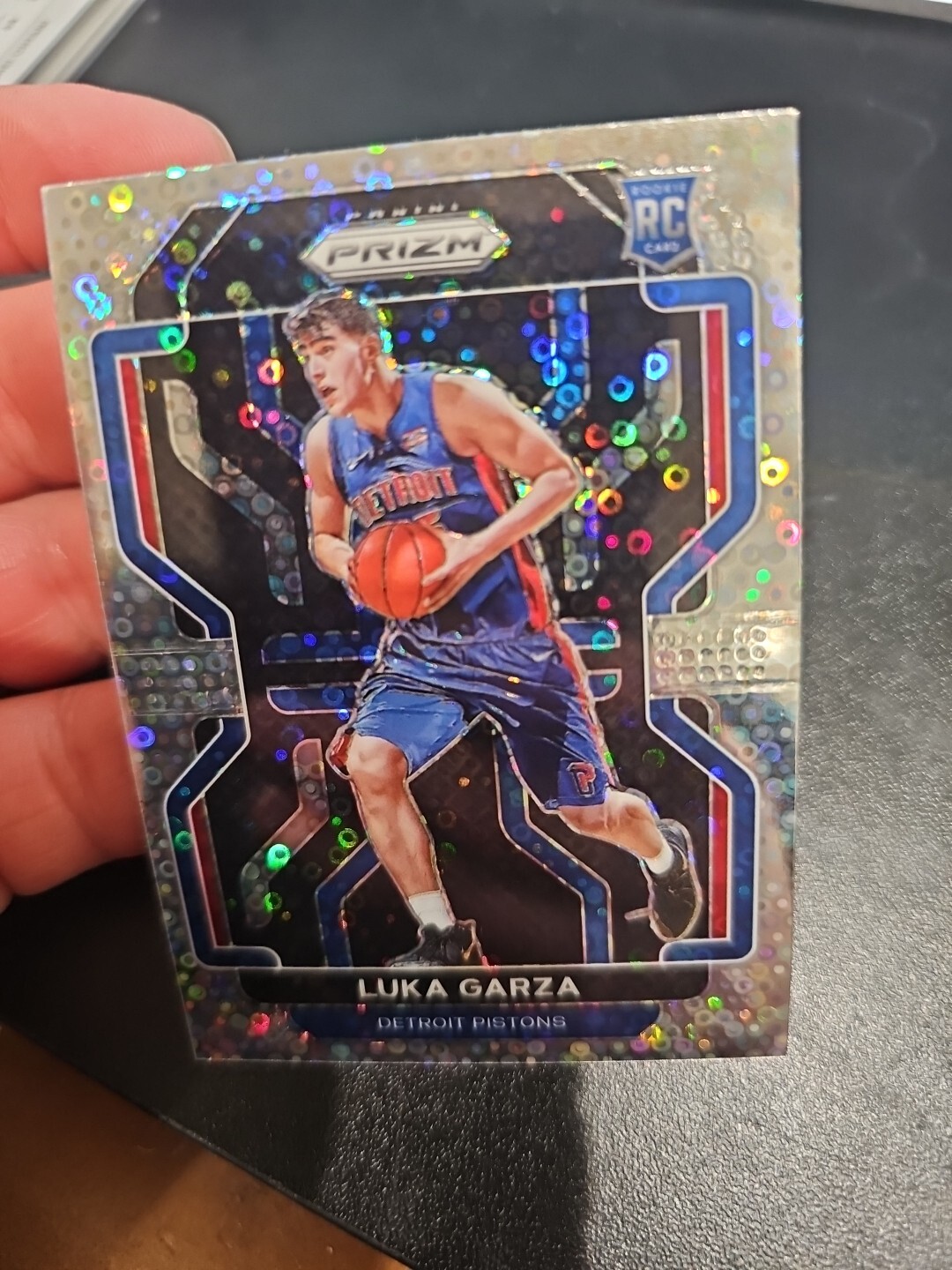 2021-22 Panini Prizm Fast Break Prizm Luka Garza #303 Rookie RC