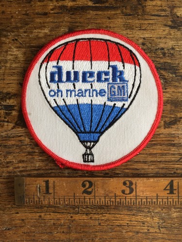 Vtg Dueck GM Dealership Sew On Patch 3.5” Embroidered Vancouver British Columbia - Picture 3 of 3