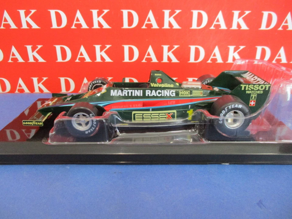Die cast 1/24 Modellino Auto F1 Lotus 80 1979 M. Andretti - Immagine 4 di 4