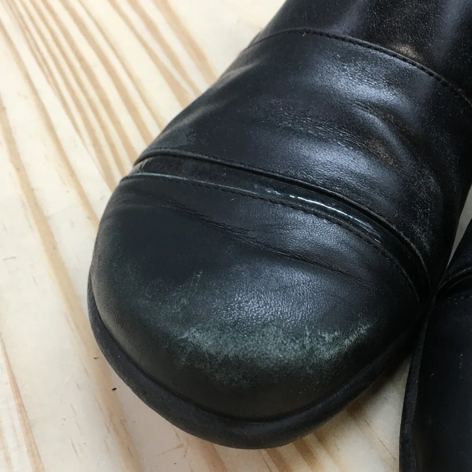 Zapatos Naot para mujer 39 Miro informales cómodos sin cordones mocasines planos de cuero negro Foto 4 de 4