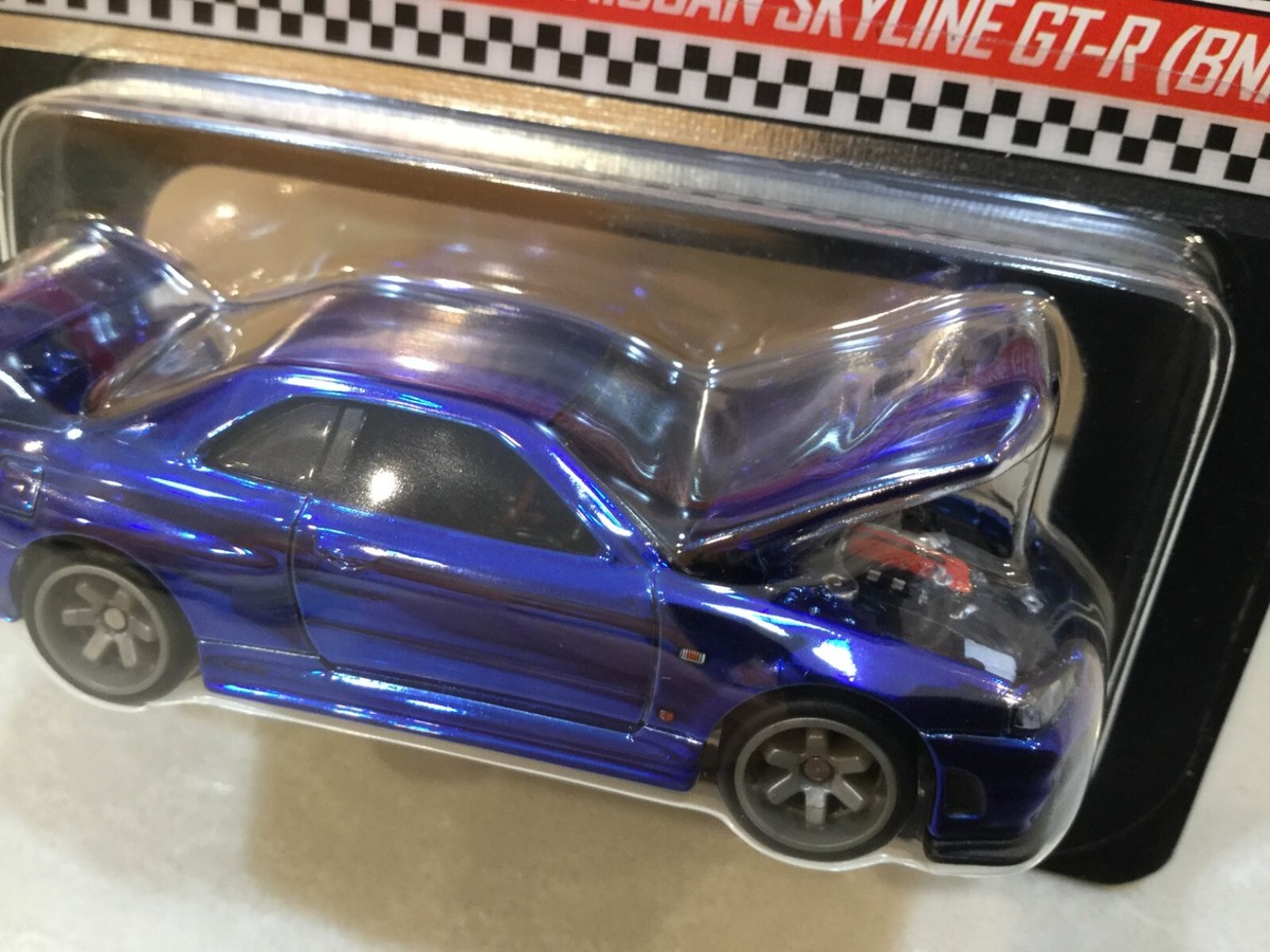 Hot Wheels RLC Nissan Skyline GT-R (BNR34) Blue #11152/12500
