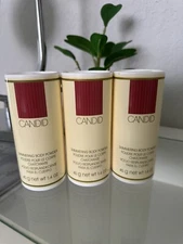 3 Candid shimmering body powder Avon 40 g 1.4 oz. New