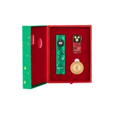 Olight Arkfeld Pro Snowflake Green CW & Oclip Snowflake Red Gift Set