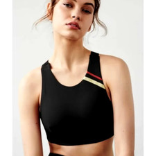 Free People Movement Freestyle Sports Bra Black Size S Gym Running Workout