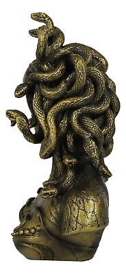 Greek Mythology Gorgon Sisters Goddess Medusa With Wild Snakes Hair Bust  Statue