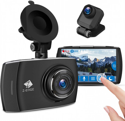 Dashcam Autokamera Ultra HD 1440P mit Rückkamera Full 1080P Touchscreen 4,0 Zoll