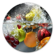 Glasbild Erfrischendes Obst -
