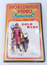Gold Wing Video 2000 Video Film Movie Worldwide Video Productions Vintage 1980s