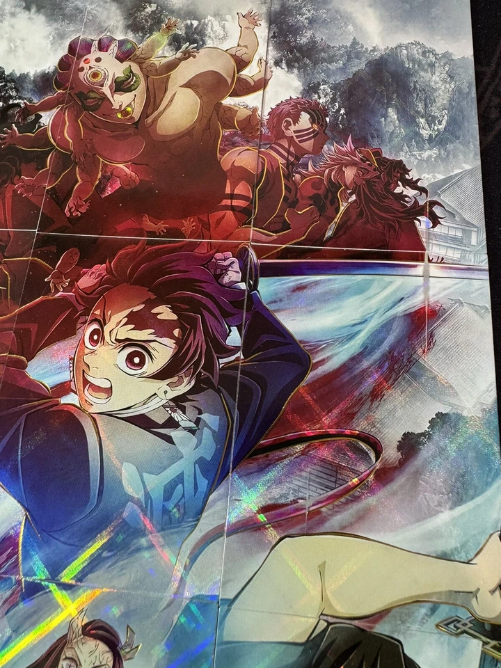 Demon Slayer 9-Piece Binder Page Collectible Cards Tanjiro Kamado Mitsuri Nezuko - Image 3 of 4