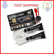 COCONIX Leather Care PRO Professional Black Leather & Vinyl Repair Kit
