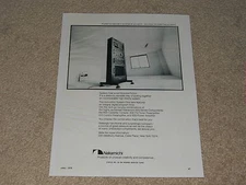 Nakamichi System One Ad, 1978, 600 Cassette, 630 Tuner Preamp, 620 Amp, 1 Pg