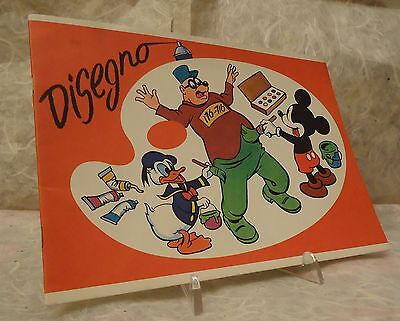 Pigna Album Disegno Quadretti Walt Disney Paperino Topolino Pippo Bassotto Ebay