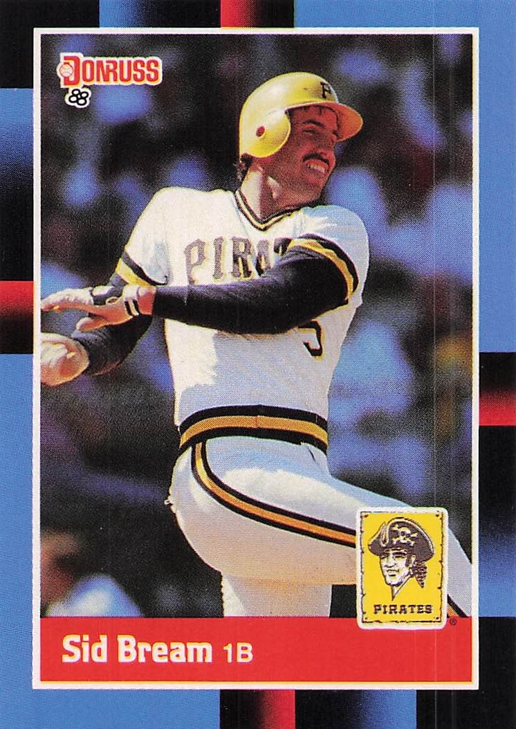 1988 Donruss #188b Sid Bream