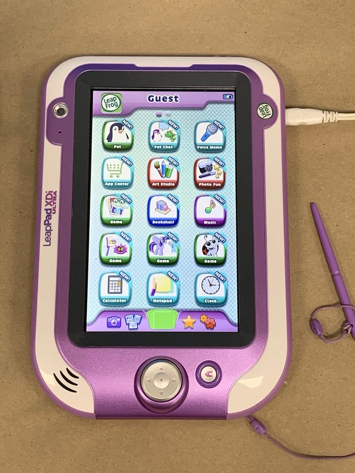 LeapFrog Lot LeapPad LeapPad2 Explorer XDi Ultra Academy W/ Cases & Games - Image 3 of 4