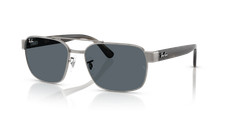 Ray-Ban RB3751 Polished Gunmetal/Blue 61 mm Sunglasses RB3751 004/R5 61-17