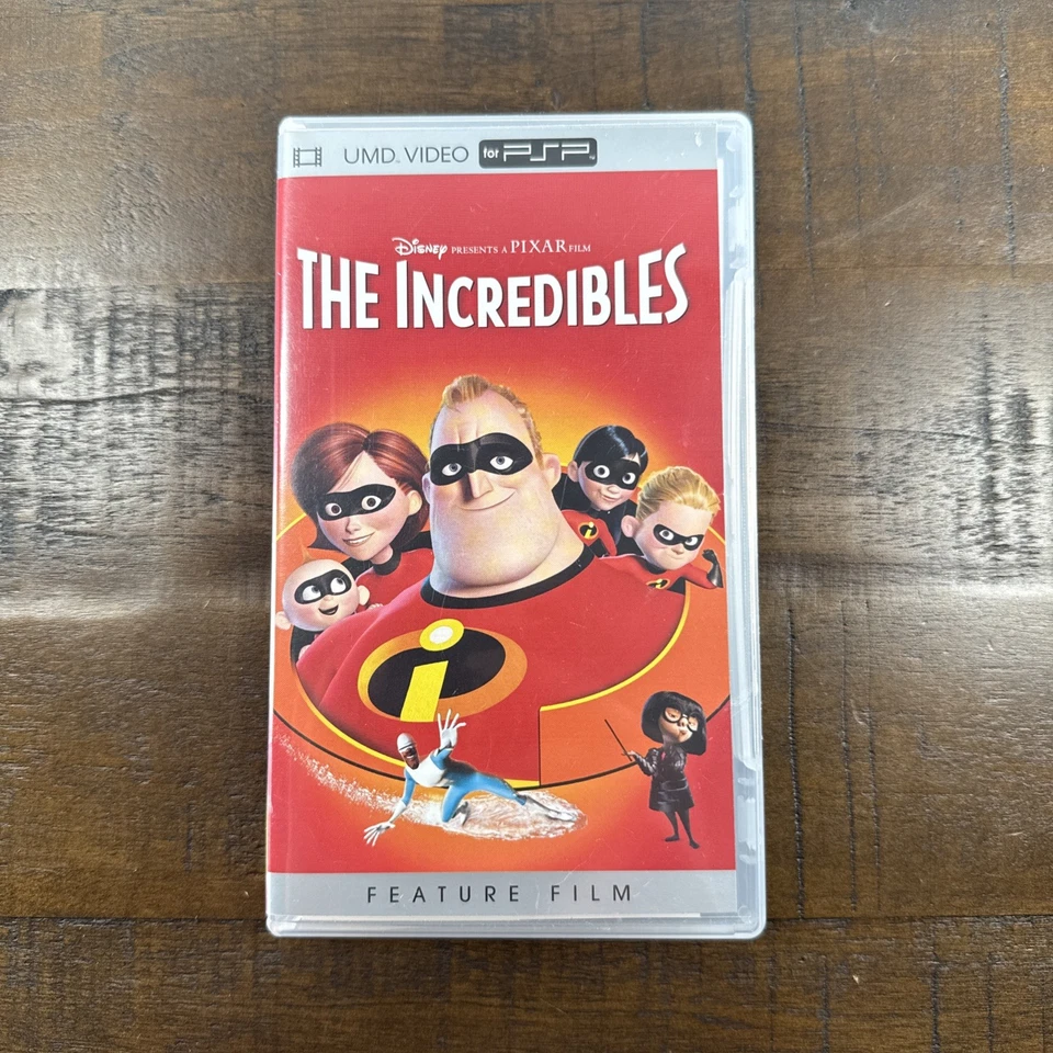 *Replacement Case* The Incredibles - UMD Video (Sony PSP, 2003) (No Disc) Foto 2 de 4