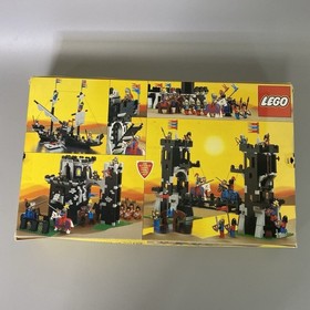 LEGO 6085 Black Monarch Castle Vintage 1988 Incomplete w Box Manual