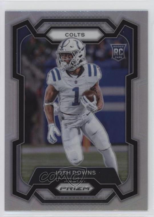 2023 Panini Prizm Rookies Silver Prizm Josh Downs #345 Rookie RC 11dc