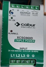 Cabur Three Phase Power Supply 400-500VAC 48V 20A XCSG960D