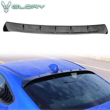 For 22-26 Toyota GR86/22-25 Subaru BRZ Roof Spoiler V Style Carbon Fiber Print